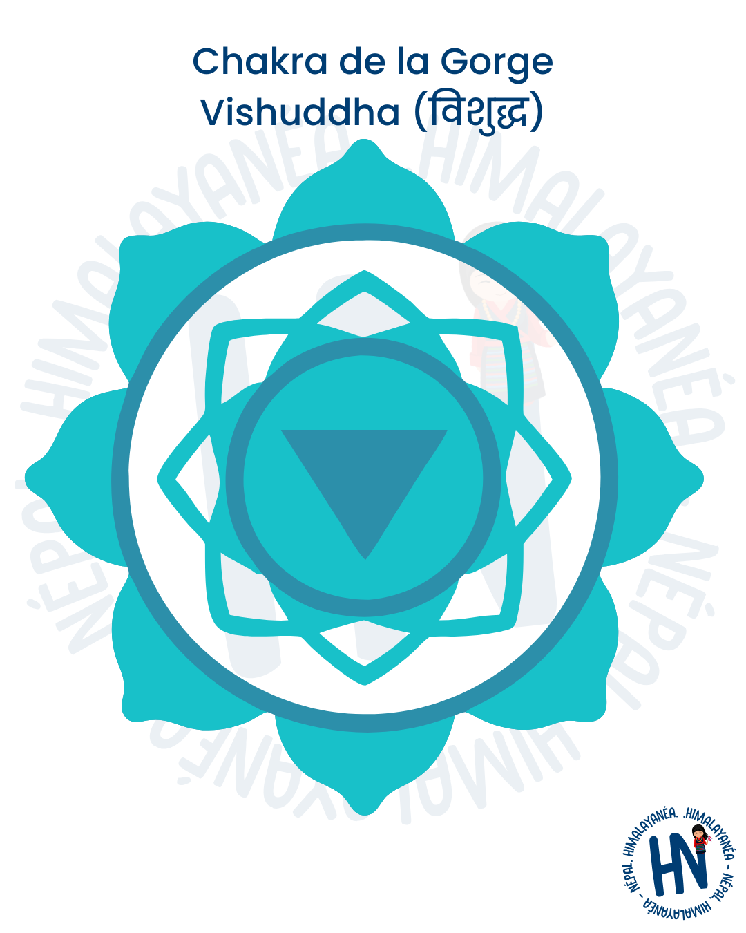 Chakra de la Gorge - Vishuddha (विशुद्ध)